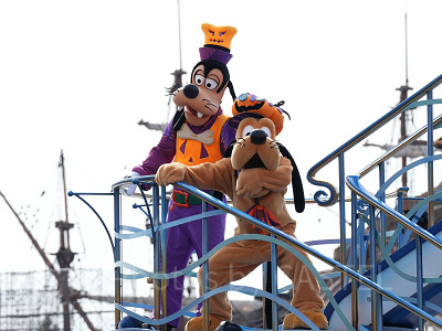 ディズニー・ハロウィーン・グリーティングのコスチューム