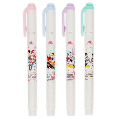ラインマーカー〈マイルドライナー〉セット（ディズニー春のお花グッズ）