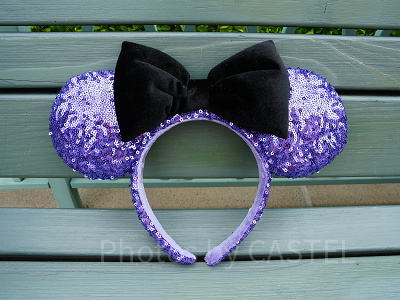 スパンコールカチューシャ（パープル）（2022年）