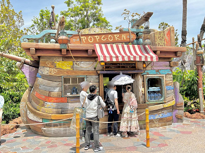 ポップコーンワゴン