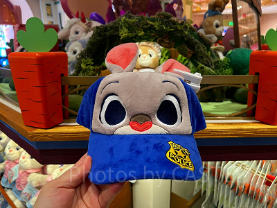 上海ディズニーズートピアグッズ：ジュディのキャップ