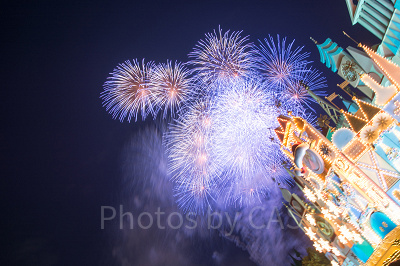 東京ディズニーリゾートの年越し花火