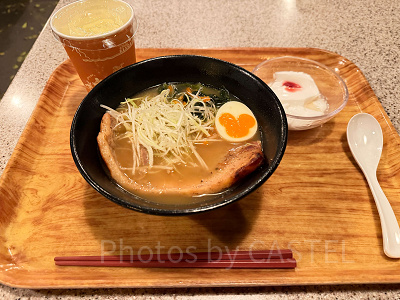 ブラックペッパーポーク麺