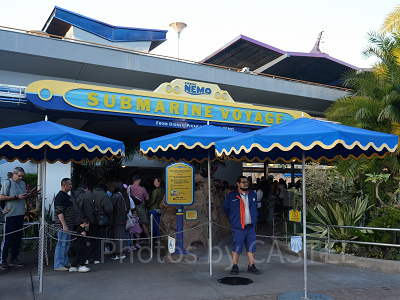 カリフォルニアアナハイムディズニーのアトラクション：ファインディング・ニモ・サブマリン・ヴォヤッジ