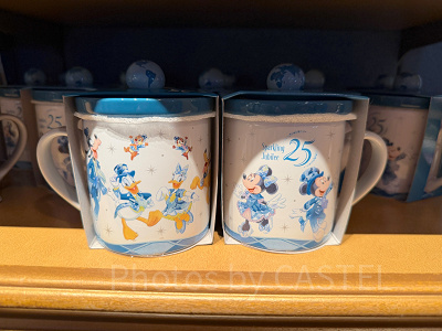 マグカップ(ディズニーシー25周年グッズ)