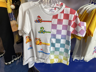 マリオカートのキッズTシャツ