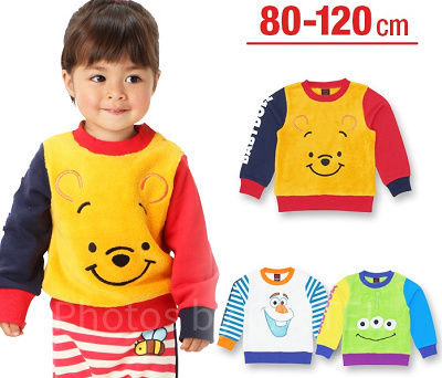 かわいいお子さんにあったかかわいいもこもこフリースを!