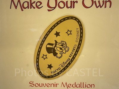 アドベンチャーランド・バザールのスーベニアメダル（2025年1月）