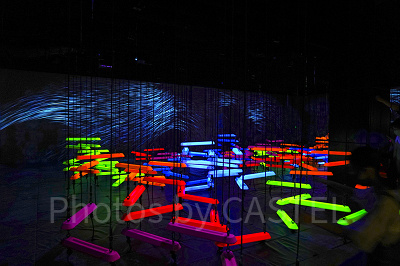 タイフーンの上のエアリアルクライミング