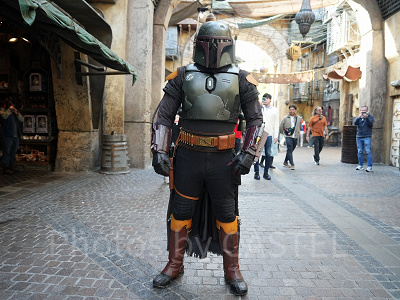 カリフォルニアアナハイムディズニー：ボバ・フェットに遭遇！