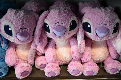 お顔厳選♡ ディズニー　スティッチ　エンジェル　もこもこ　だっこ　ぬいぐるみ　♡ スティッチ＆エンジェル ぬいぐるみ Happy Hug - Meccha Japan