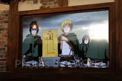 進撃の巨人XRライド　乗車前に楽しめる映像