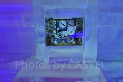 アトラクション「氷の城」