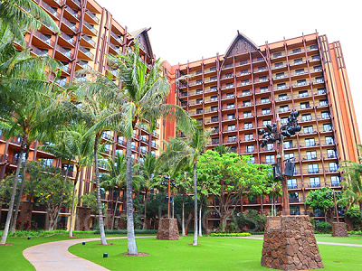 アウラニ・ディズニー・リゾートの外観