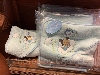 ベビーおくるみ・ミッキー