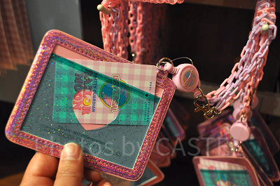 チケットホルダーの裏（USJ×セーラームーングッズ）