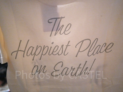 Ｔシャツ裏側（ディズニー100周年グッズ）