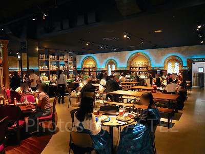 バックロットカフェの様子