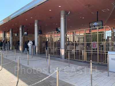 USJの手荷物検査場