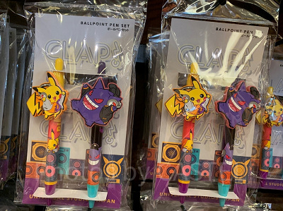 ボールペンセット(USJポケモンハロウィングッズ)