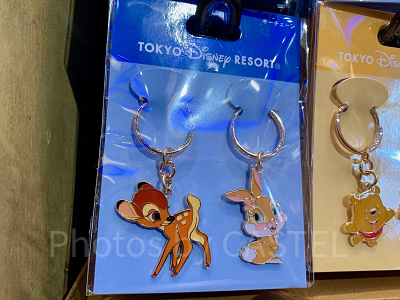 バンビ&ミスバニーのディズニーペアキーチェーン