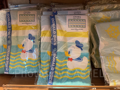 バスタオル（ドナルド誕生日グッズ）