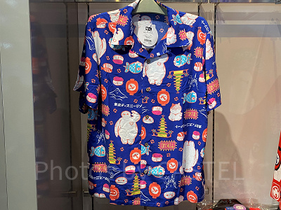 ベイマックス総柄アロハシャツ