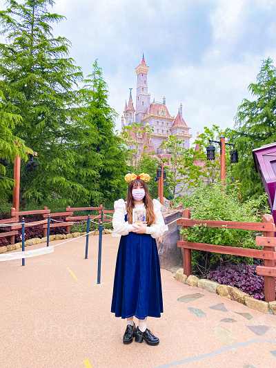 美女と野獣エリアフォトスポット