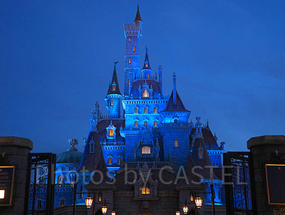夜の美女と野獣の城