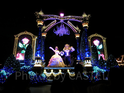 美女と野獣のフロート