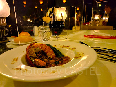 ブルーバイユー・レストラン:コース料理