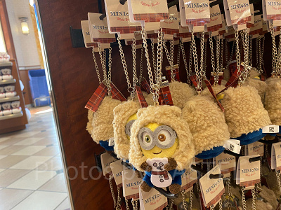 ボブのマスコットキーチェーン/USJクリスマスグッズ2022