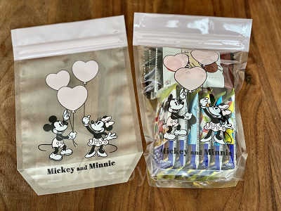 底マチジップバッグの容量