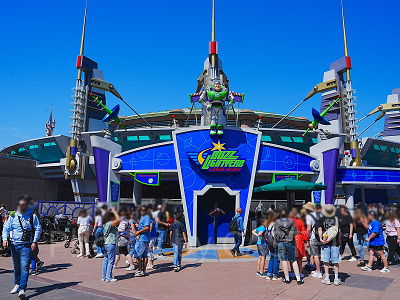 バズ・ライトイヤーのレーザーブラスト(ディズニーランド・パリ)