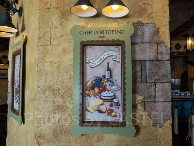 カフェ・ポルトフィーノ:内装