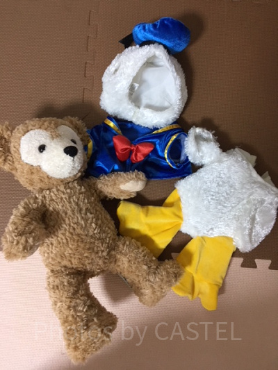 ダッフィーは洗濯できる？