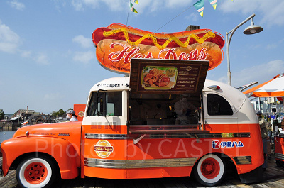 車型フードカート