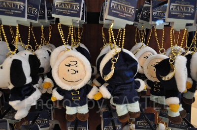 チャーリーブラウンのマスコットキーチェーン