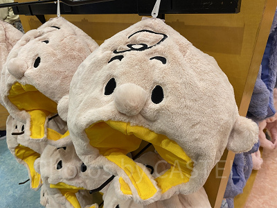 チャーリーブラウンぬいぐるみハット