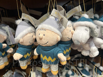 チャーリーブラウンぬいぐるみキーチェーン