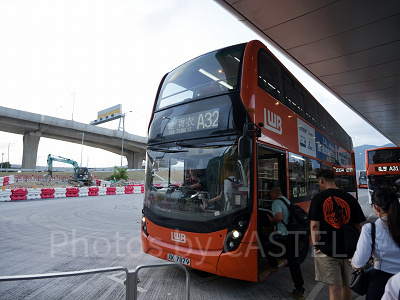 香港ディズニー周辺格安ホテル：空港からランブラーガーデンホテルの近くまで行けるA32系統のシティバス