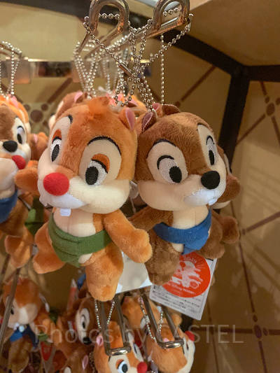 チップ＆デール正月ぬいぐるみバッジセット