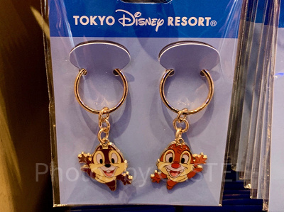 チップ&デールのペアキーチェーン