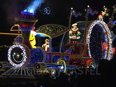 クリスマス版エレクトリカルパレード