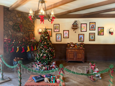 クリスマスらしいデコレーション