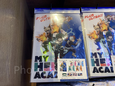 クリアファイルセット（USJ×ヒロアカグッズ）