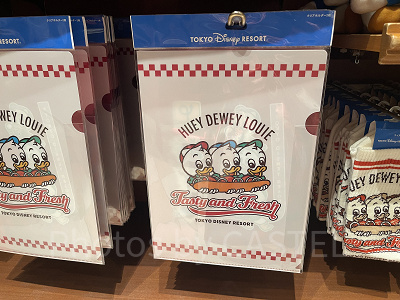 クリアホルダーセット(ヒューイ・デューイ・ルーイグッズ)