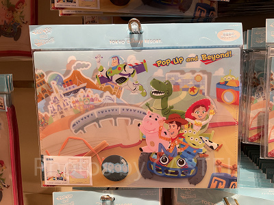 クリアホルダー表(トイ・ストーリー×東京ディズニーリゾートグッズ)