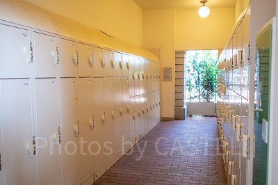 コインロッカーの様子(リゾートライン下)