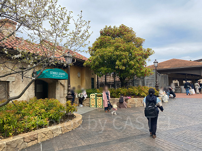 ヴァレンティーナズ・スウィート付近のコインロッカー(パーク内)